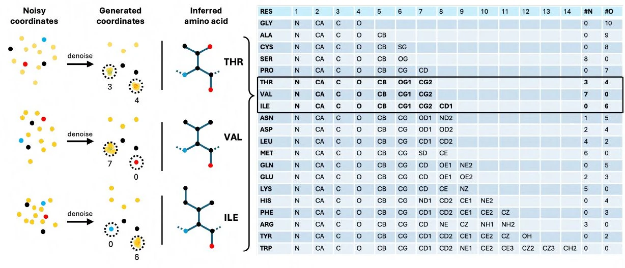 Residue Type Encoding
